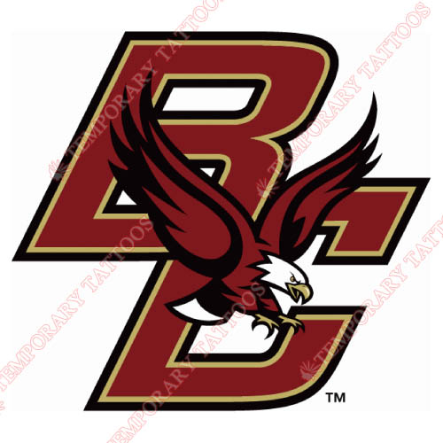 Boston College Eagles Customize Temporary Tattoos Stickers NO.4014